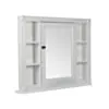 Spegelskåp badrum vit 100x80cm – Nashville