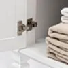 Kommod Badrum 120cm Nashville Vit - Beige Marmor