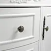 Kommod Badrum 120cm Ottawa Vit - Beige Marmor