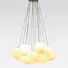 Taklampa Vit Marmor Ø70cm - Lazio