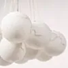 Taklampa Vit Marmor Ø70cm - Lazio