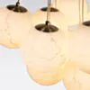 Taklampa Vit Marmor Ø70cm - Lazio