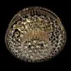 Plafond Kristall Marbella Guld Ø 60cm