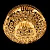 Plafond Kristall Marbella Guld Ø 60cm