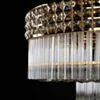 Plafond Kristall Marbella Guld Ø 60cm