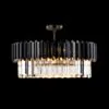 Kristall Lampa Ø75cm Monaco Svart