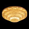 Stor Plafond Kristall Ø150cm Marbella Guld