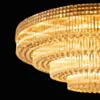 Stor Plafond Kristall Ø150cm Marbella Guld
