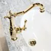 Pop-up Bottenventil Handfat - Guld