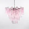 Kristallkrona Ø75cm Rosa/Mässing - Cagliari