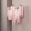 Vägglampa Kristall Rosa/Krom - Cagliari
