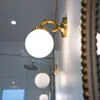 Vägglampa Mässing - Rosendal