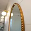 Rund Guldspegel 60x80 Antik Stil - Antoinette