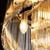 Taklampa Kristall Ø40cm Guld - Ravenna