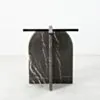 Runt Matbord Marmor Grå Ø120cm - Matisse