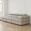 Soffa 3-sits 288cm Sand Armstöd Höger - Paris