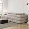 Soffa 3-sits 288cm Sand Armstöd Höger - Paris