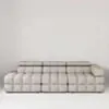 Soffa 3-sits 288cm Sand Armstöd Höger - Paris
