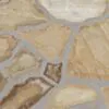 Sandsten - Sand Oregelbunden