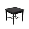 Sidobord Utomhus Svart Aluminium Capri