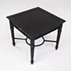Sidobord Utomhus Svart Aluminium Capri