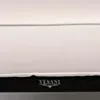 Solsäng med hjul Svart Aluminium Toscana