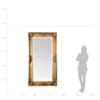 Spegel Guld 100x185 cm King