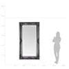 Spegel Silver 100x185 cm King