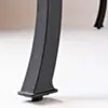 Matgrupp Utomhus 8 Stolar Svart Aluminium - Lugano 213cm