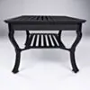 Loungegrupp Utomhus Svart Aluminium 5-pers - St Tropez