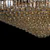 Stor Kristallkrona Ø150xH220cm Marbella Guld