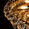 Stor Kristallkrona Ø150xH220cm Marbella Guld