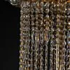 Stor Kristallkrona Ø150xH220cm Marbella Guld