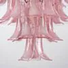 Kristallkrona Ø80xH110cm Mässing/Rosa - Livorno