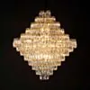 Kristallkrona Texas Guld Ø 80cm