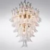 Kristallkrona Ø80xH110cm Mässing/Klar - Livorno