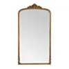Helkroppsspegel 100x180cm Valvformad Guld Mary