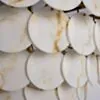 Takkrona Ø110xH90cm Marmor/Mässing - Trieste