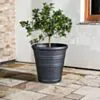 Svart Kruka Utomhus 54x55cm - Flavia