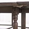 Stort Runt Matbord Rökt Ek Ø250cm - Gripsholm