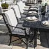 Matstol Utomhus 2-pack Svart Aluminium St Tropez