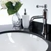Kommod Badrum 120cm Nashville Svart - Svart Granit