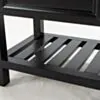 Kommod Badrum 60cm Svart Utah - Vit Marmor