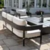 Loungegrupp Utomhus 5-Pers Aluminium - Ibiza