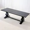 Svart Matbord 240cm - Ulriksdal