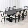 Svart Matbord 240cm - Ulriksdal