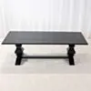 Svart Matbord 240cm - Ulriksdal