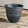 Svart Kruka Utomhus 36x30cm - Antonella