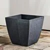 Svart Kruka Utomhus 43x42cm - Luisa