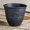 Svart Kruka Utomhus 41x35cm - Antonella